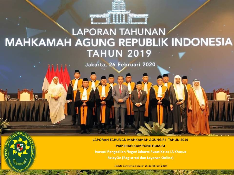 Laporan Tahunan MA RI Tahun 2019