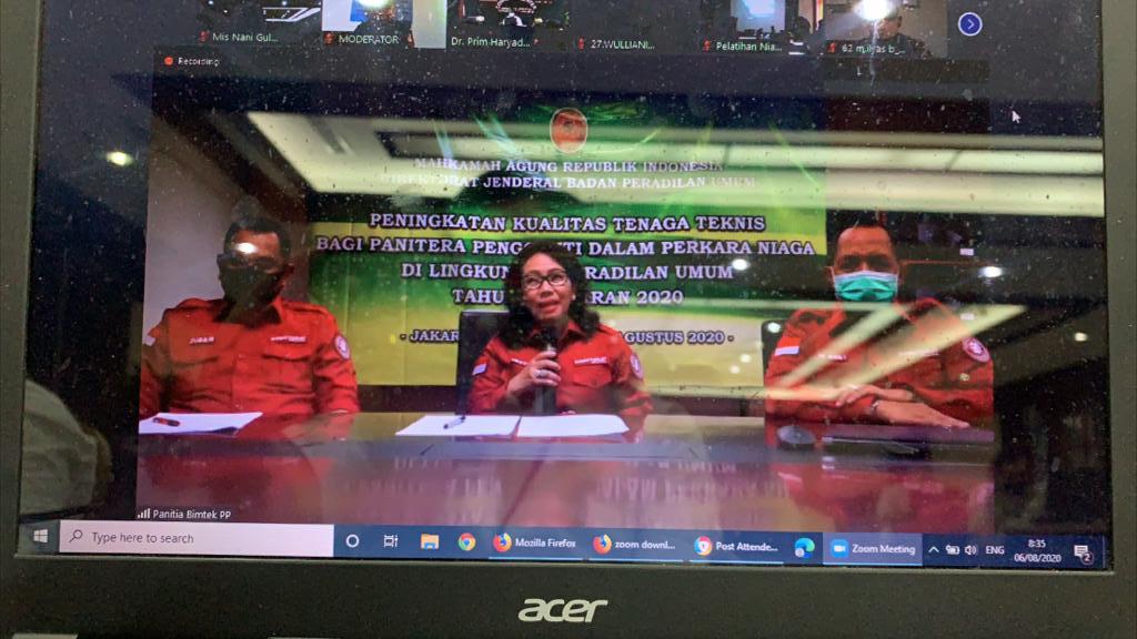 KEGIATAN PENINGKATAN KUALITAS TENAGA TEKNIS BAGI PANITERA PENGGANTI DI LINGKUNGAN PERADILAN UMUM
