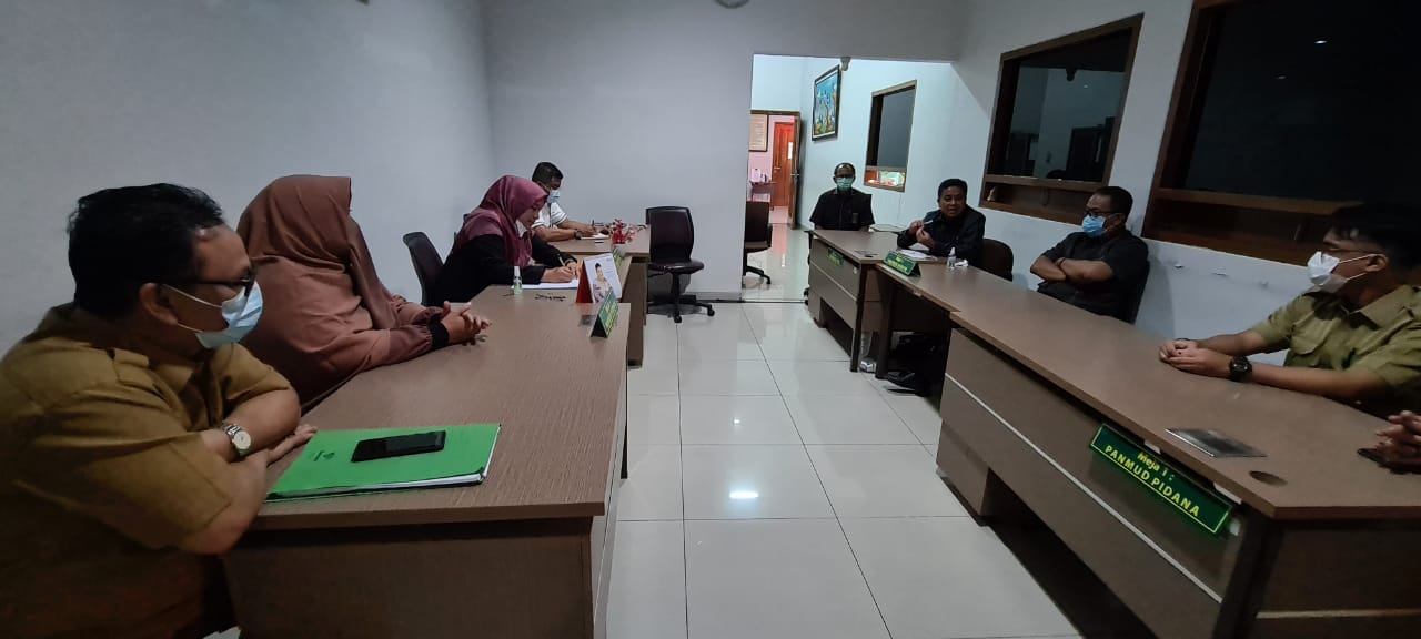 PENGARAHAN RENCANA KUNJUNGAN TIM PENILAI ZONA INTEGRITAS