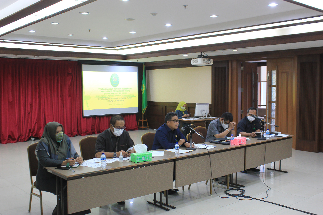 RAPAT TINDAK LANJUT TEMUAN APM BADILUM & REVIEW SAKIP, IKU DAN RENJA