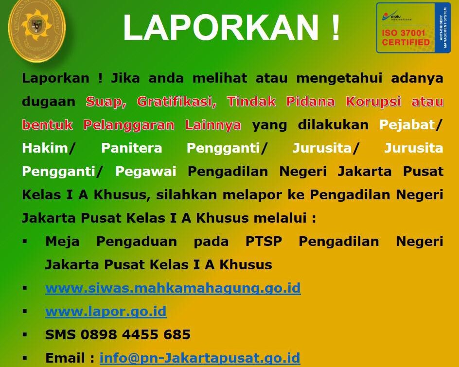 LAPORKAN!