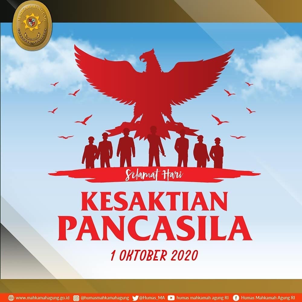 REPOST from @humasMARI - HARI KESAKTIAN PANCASILA TAHUN 2020.