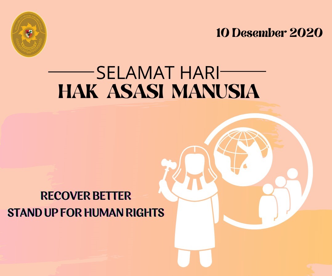 SELAMAT HARI HAK ASASI MANUSIA (HAM) SEDUNIA TAHUN 2020