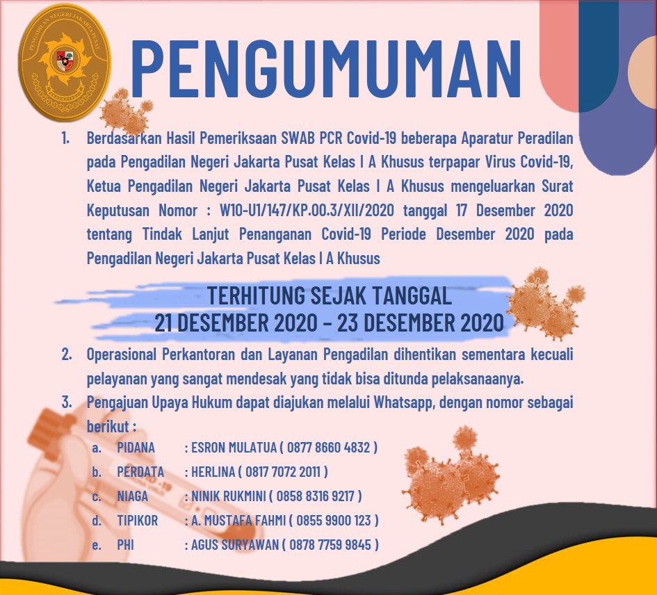 PENGUMUMAN