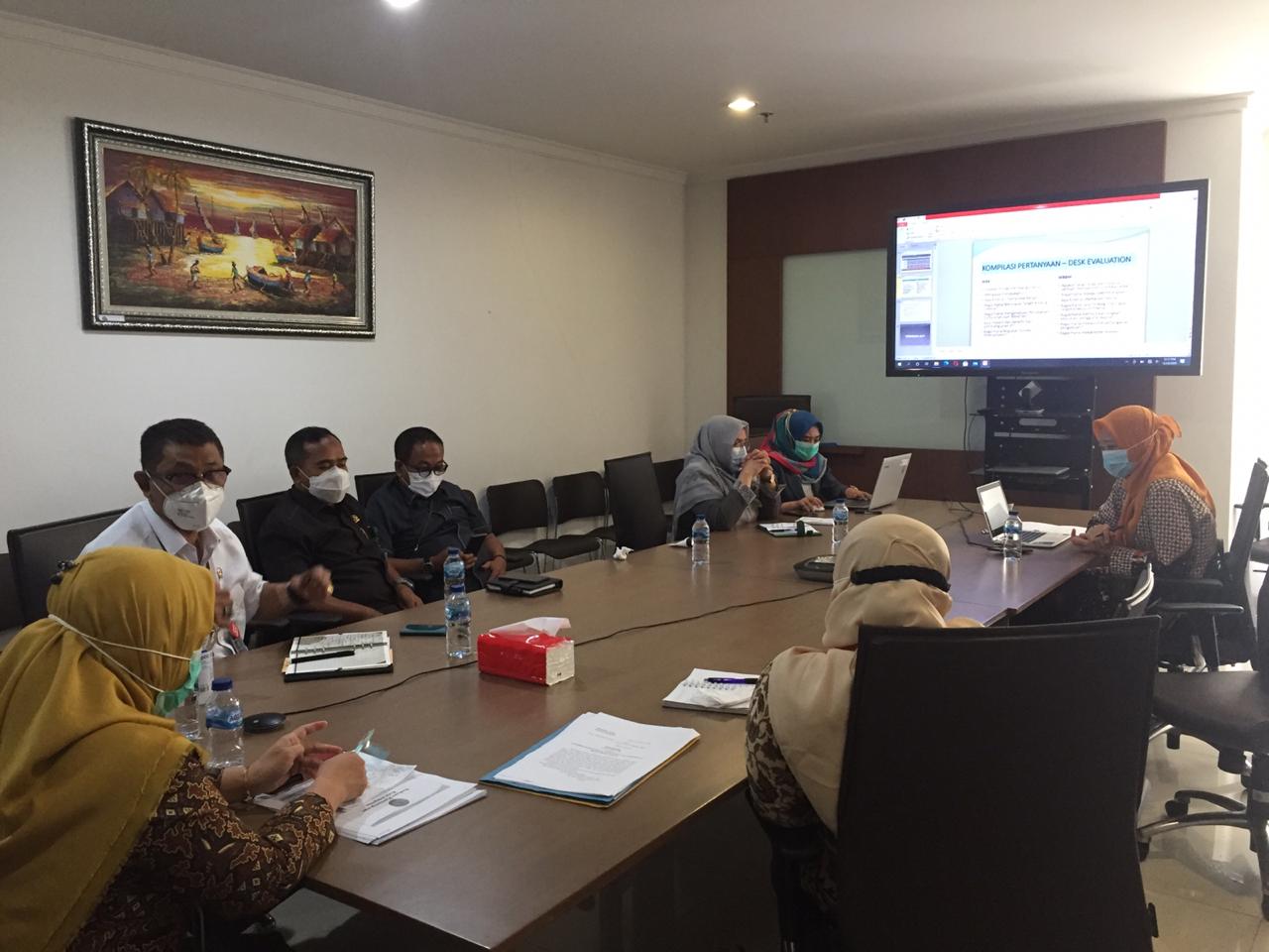 EVALUASI PEMBANGUNAN ZONA INTEGRITAS OLEH DIRJEN BADILUM