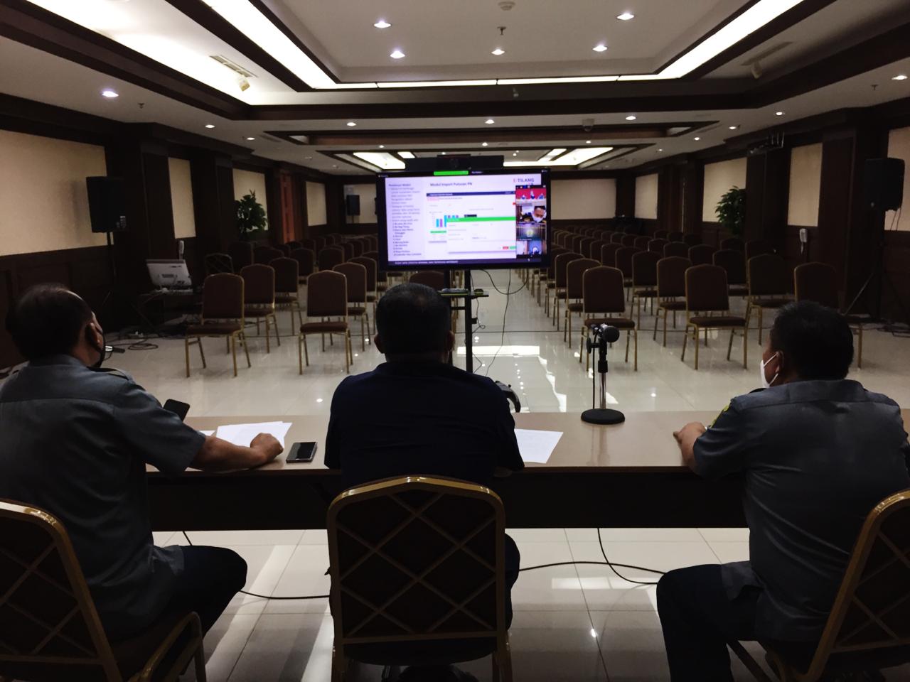 RAPAT KOORDINASI DAN EVALUASI APLIKASI E-TILANG