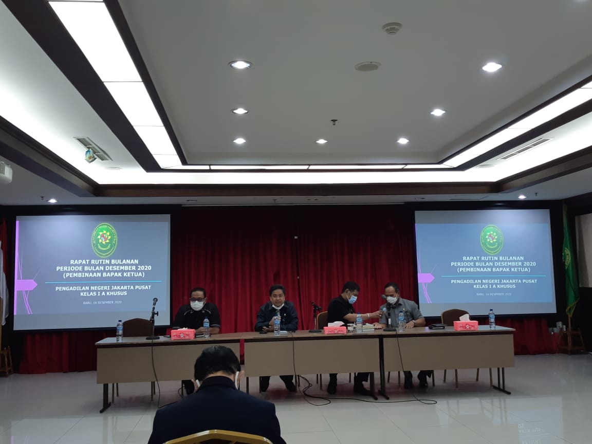 RAPAT RUTIN BULANAN DESEMBER DENGAN AGENDA PEMBINAAN