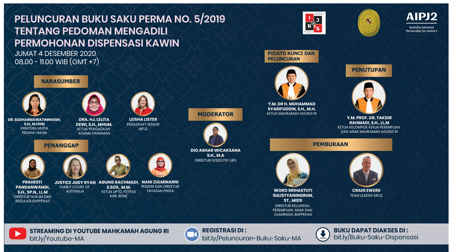 PELUNCURAN BUKU SAKU PERMA NOMOR 5 TAHUN 2019