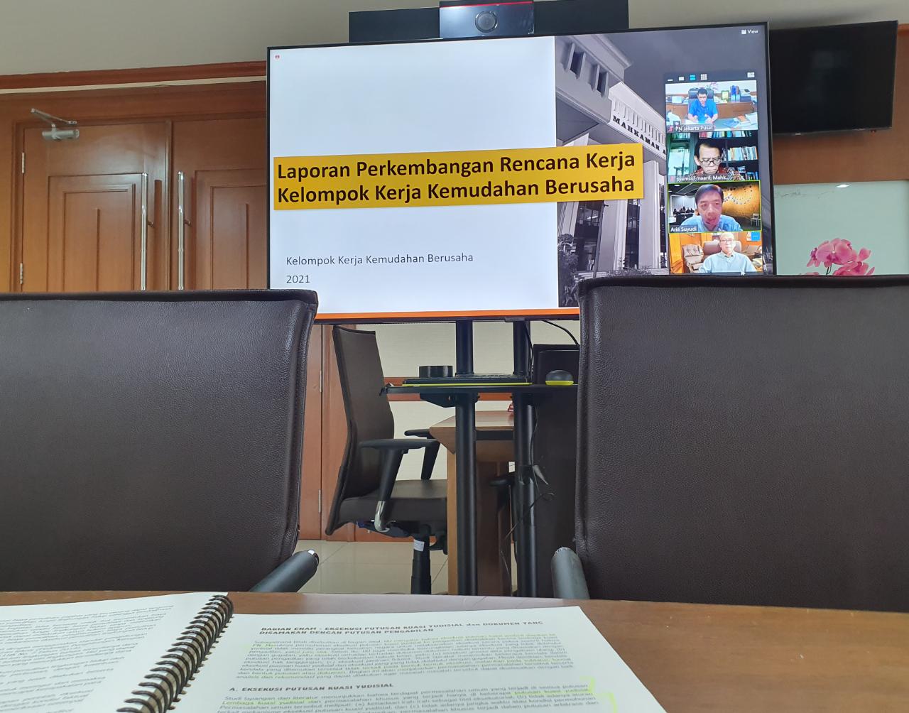 RAPAT KOORDINASI KELOMPOK KERJA KEMUDAHAN BERUSAHA