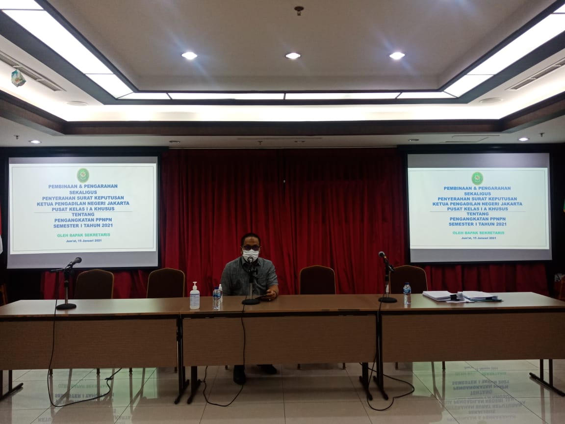 PEMBINAAN, PENGARAHAN DAN PENYERAHAN SK PPNPN T.A 2021