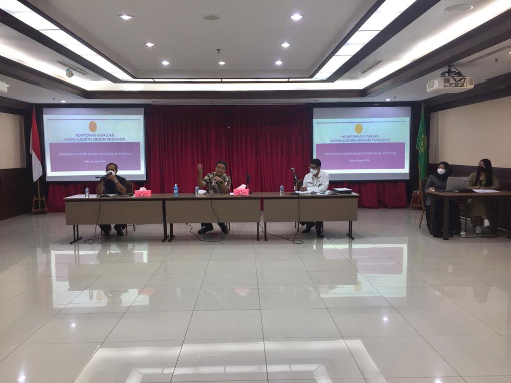 MONITORING DAN EVALUASI KINERJA JURU SITA & JURUSITA PENGGANTI