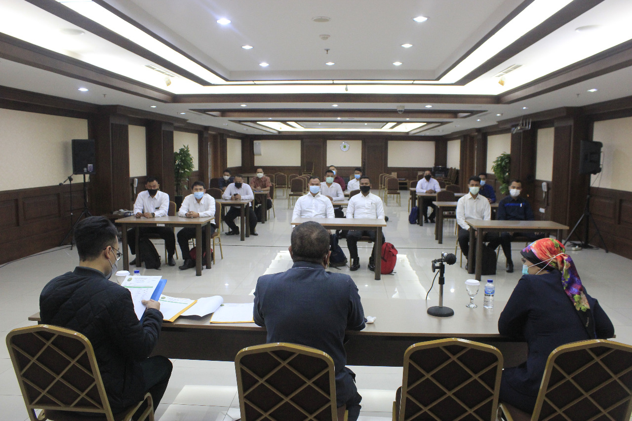 UJIAN TULIS DAN WAWANCARA SELEKSI CALON TENAGA SATPAM