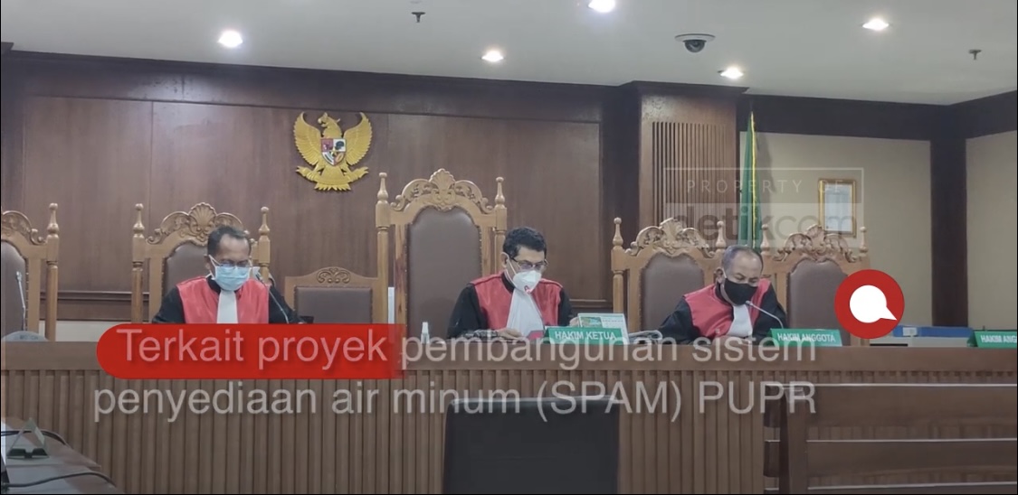 PENYUAP EKS ANGGOTA BPK-RI DIVONIS 2 TAHUN PENJARA