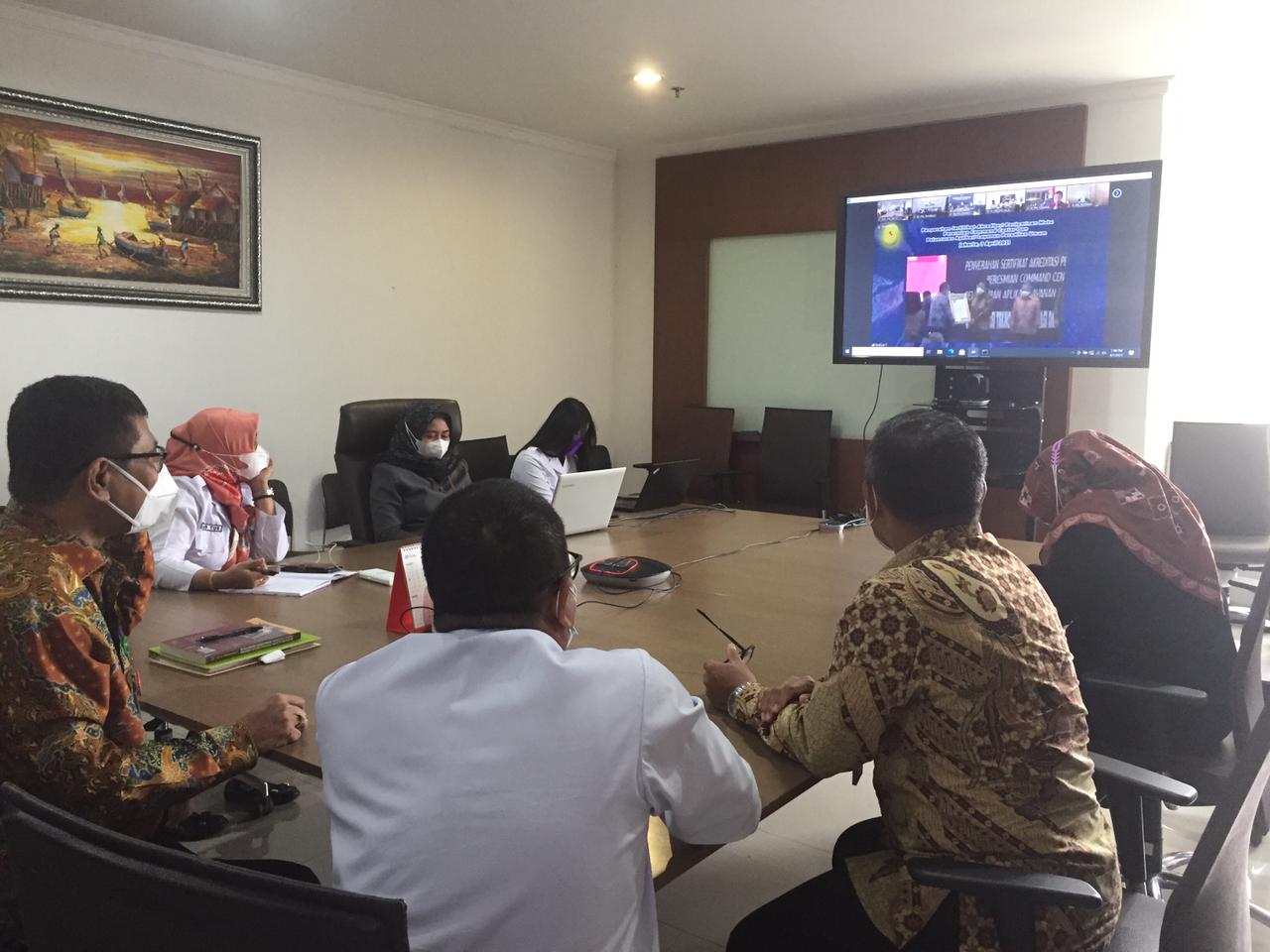 PERESMIAN COMMAND CENTER DITJEN BADAN PERADILAN UMUM