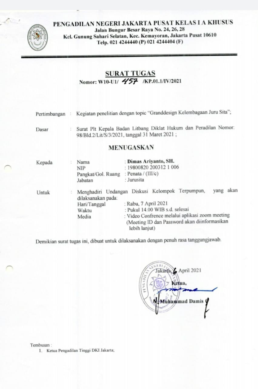 DISKUSI KELOMPOK - GRAND DEGISN KELEMBAGAAN JURU SITA