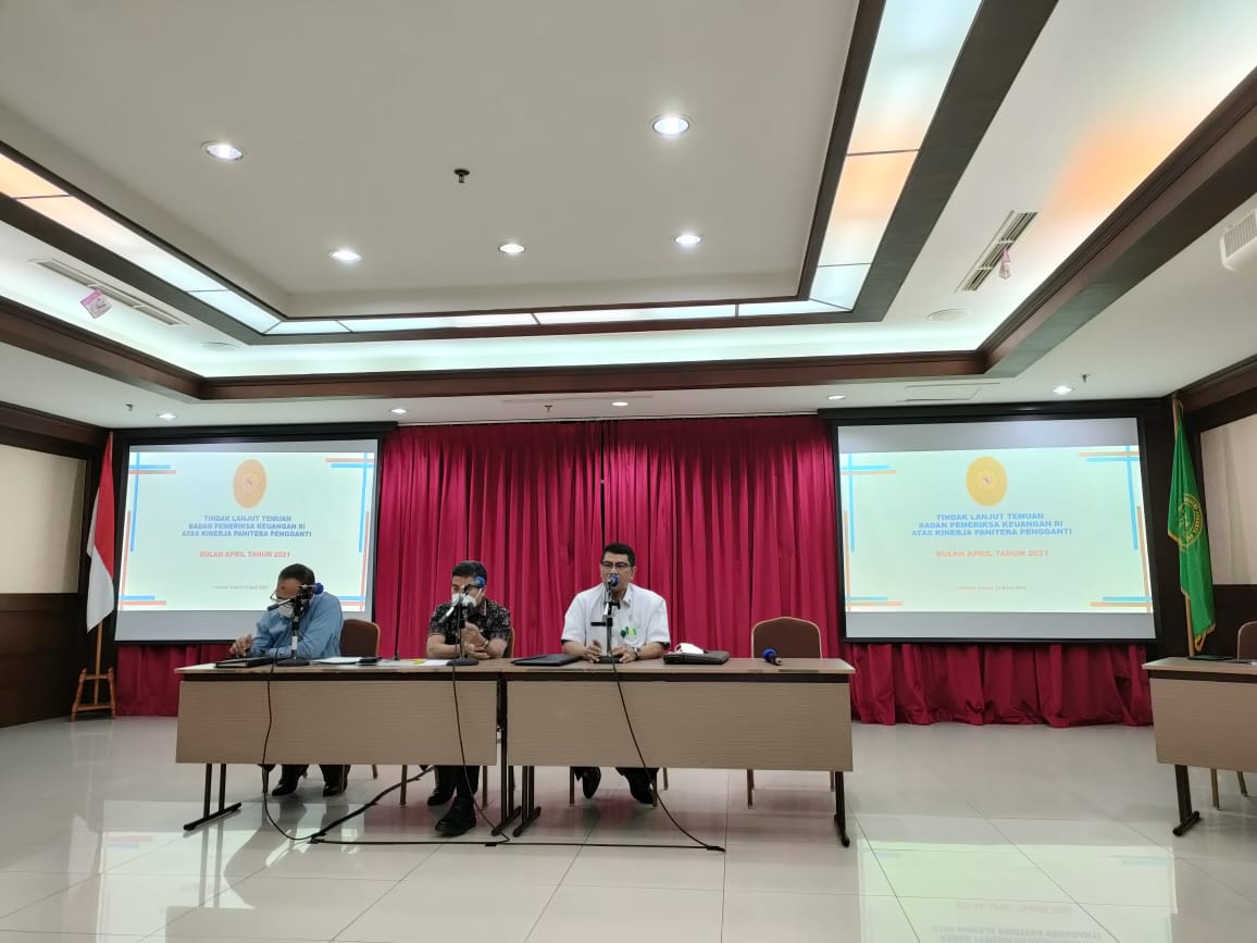 RAPAT TINDAK LANJUT TEMUAN BADAN PEMERIKSA KEUANGAN