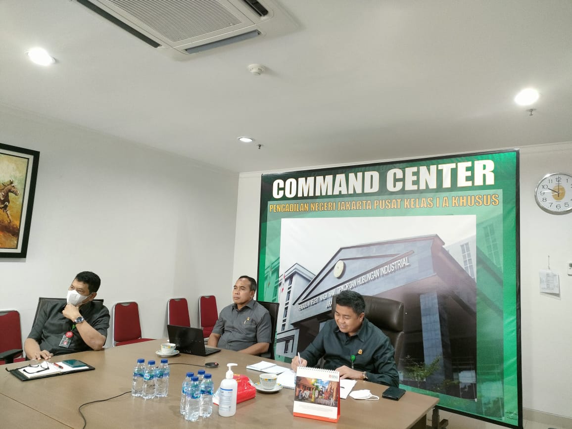RAPAT PEMBAHASAN EKSEKUSI DENGAN DITJEN BADILUM MA-RI