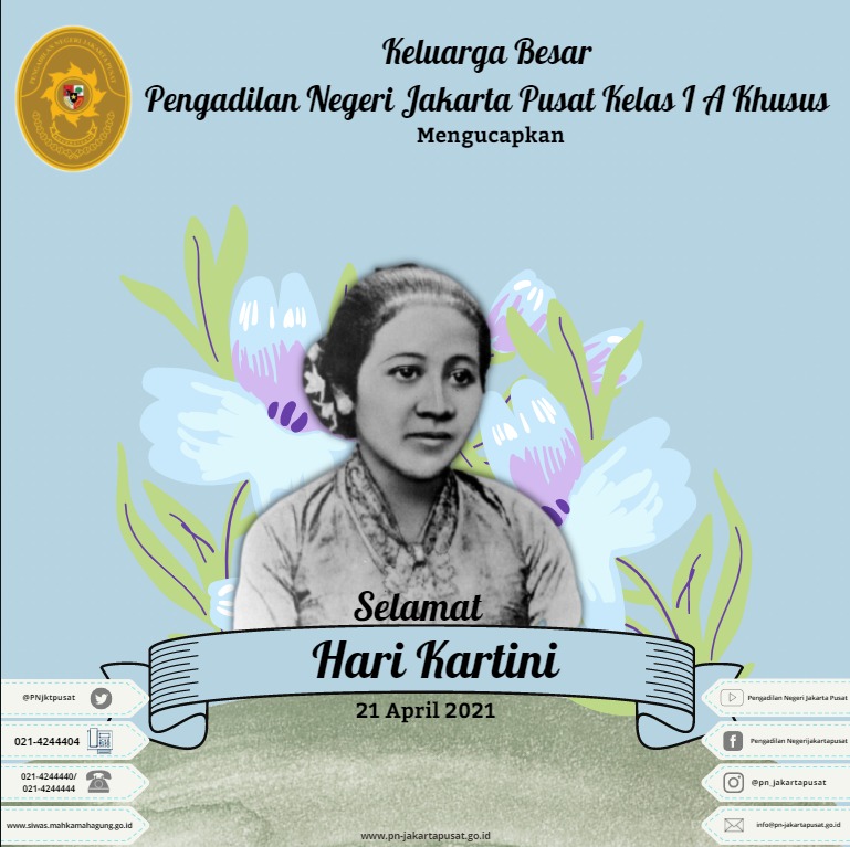 SELAMAT HARI KARTINI TAHUN 2021