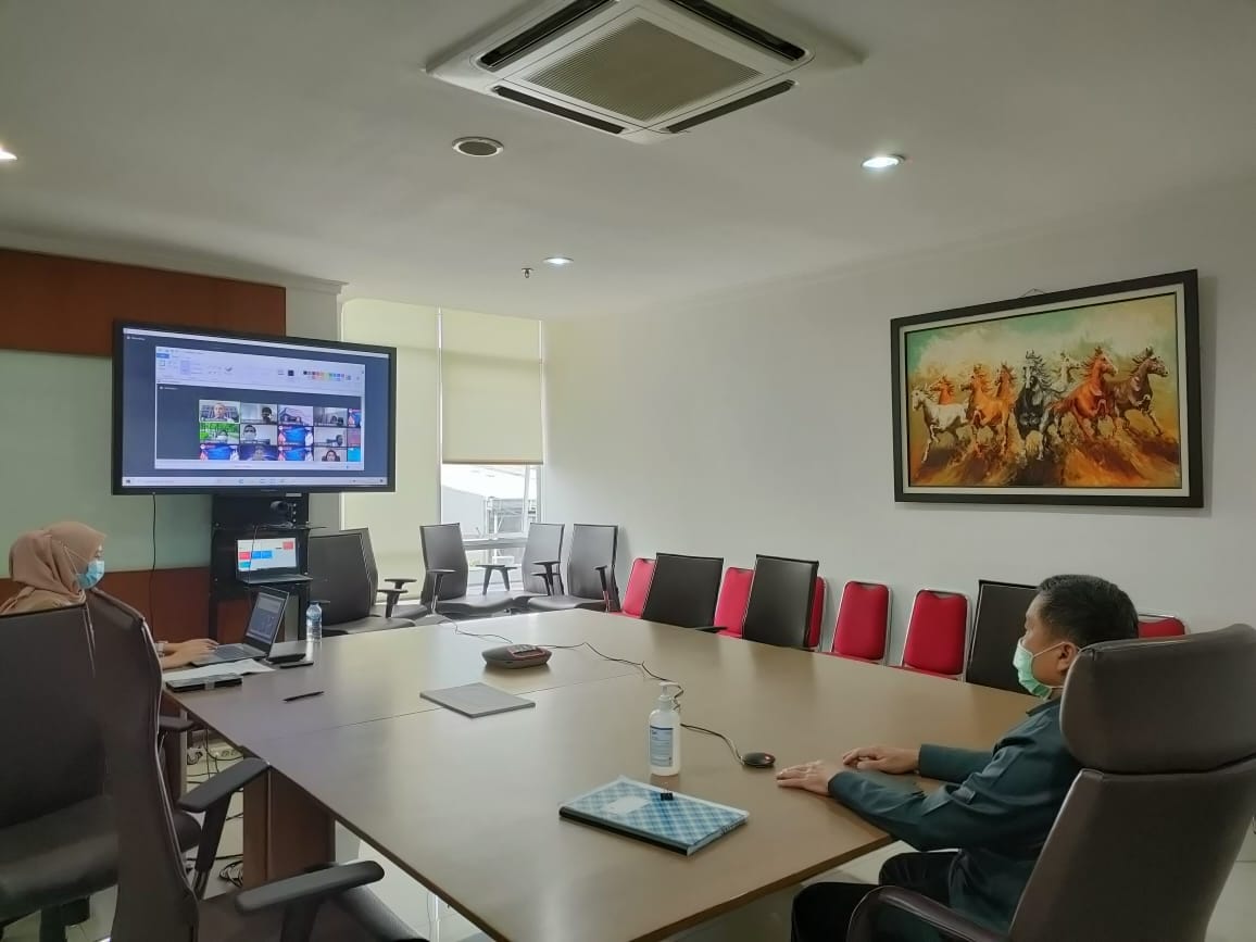 KICK-OFF TELEMEETING DENGAN DEPUTI PEMBERANTASAN PPATK