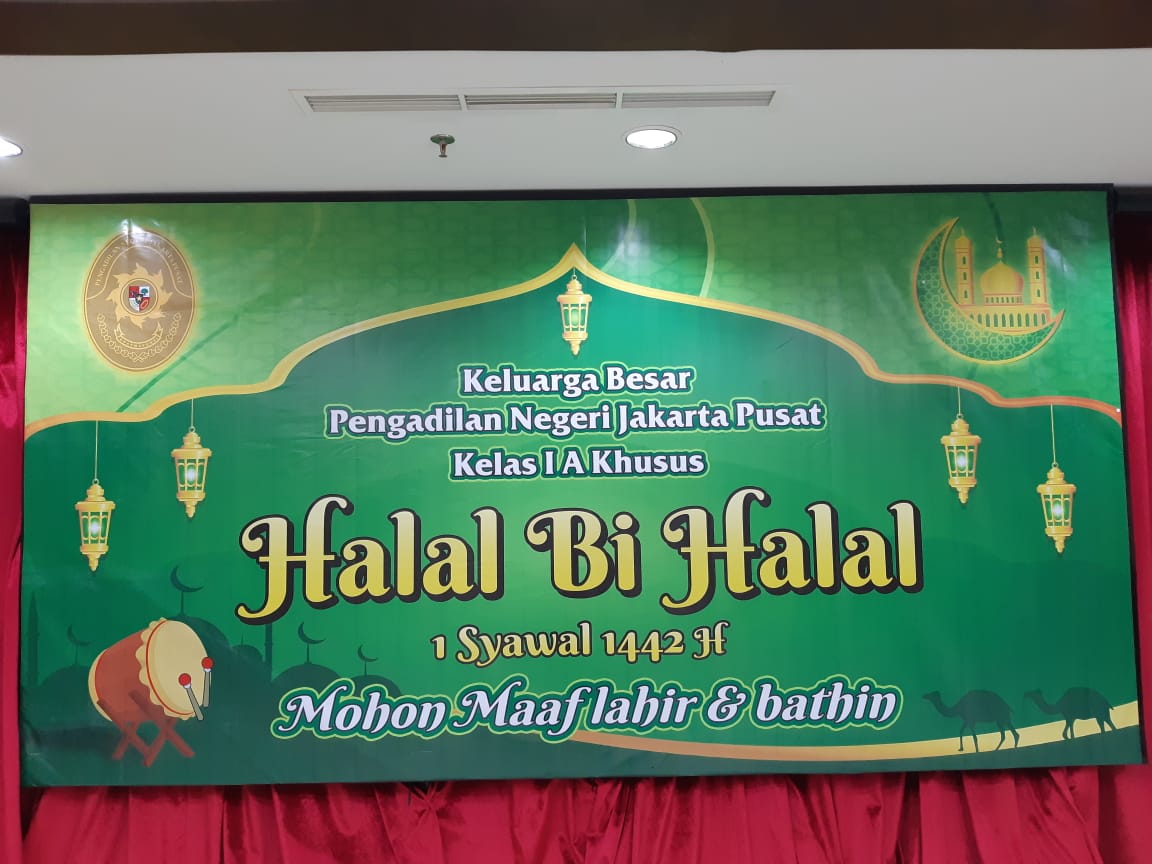 HALAL BI HALAL 1 SYAWAL 1442 HIJRIAH PN JAKARTA PUSAT