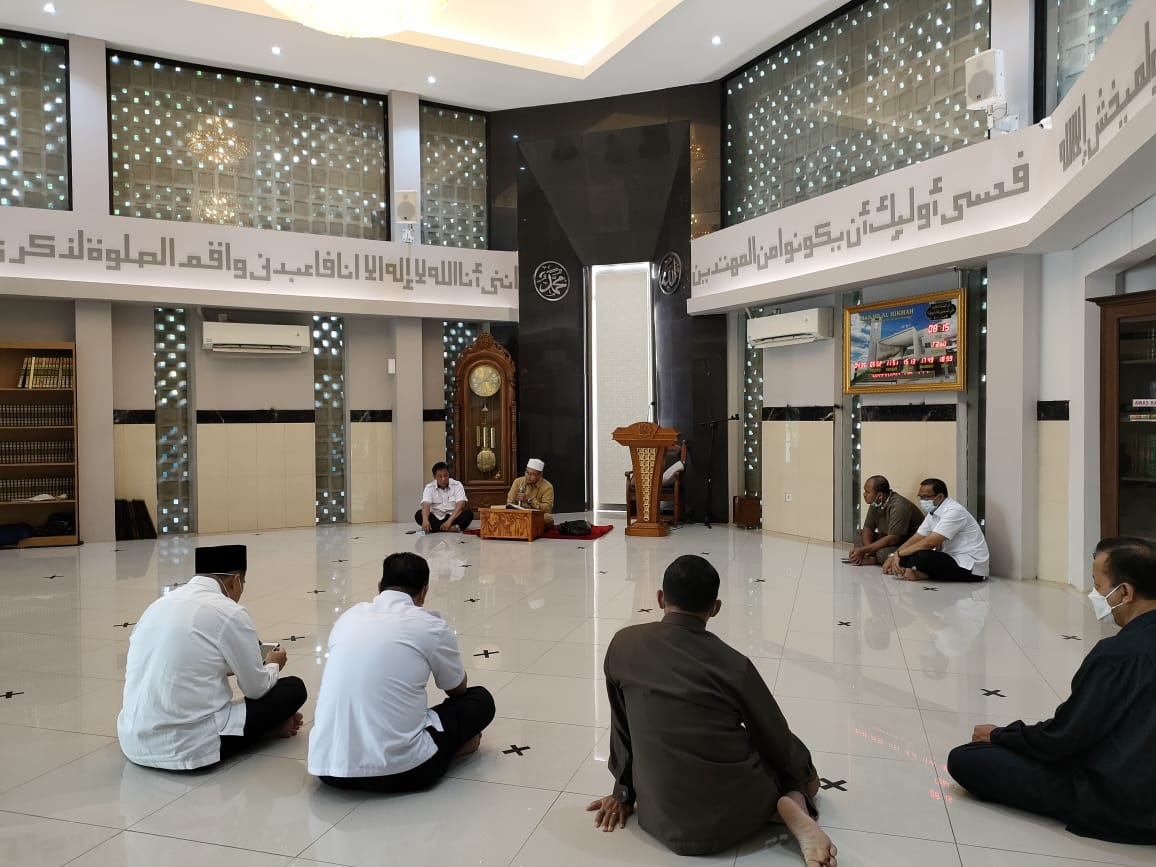 PENGAJIAN RUTIN HARI RABU PAGI & SANTUNAN ANAK YATIM