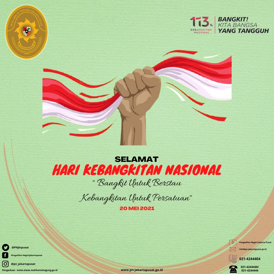 HARI KEBANGKITAN NASIONAL 2021