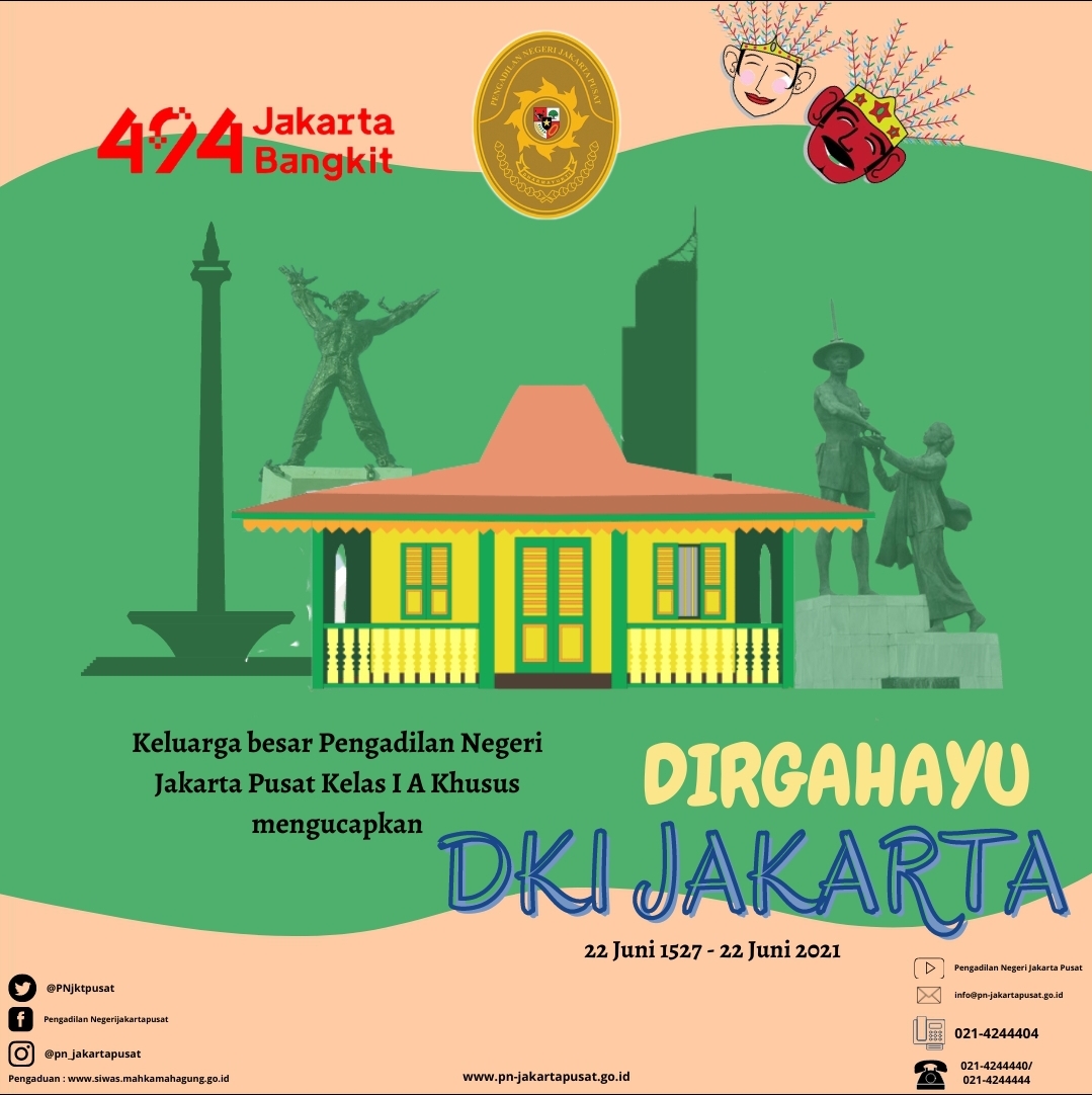 DIRGAHAYU DKI JAKARTA Ke-494 TAHUN
