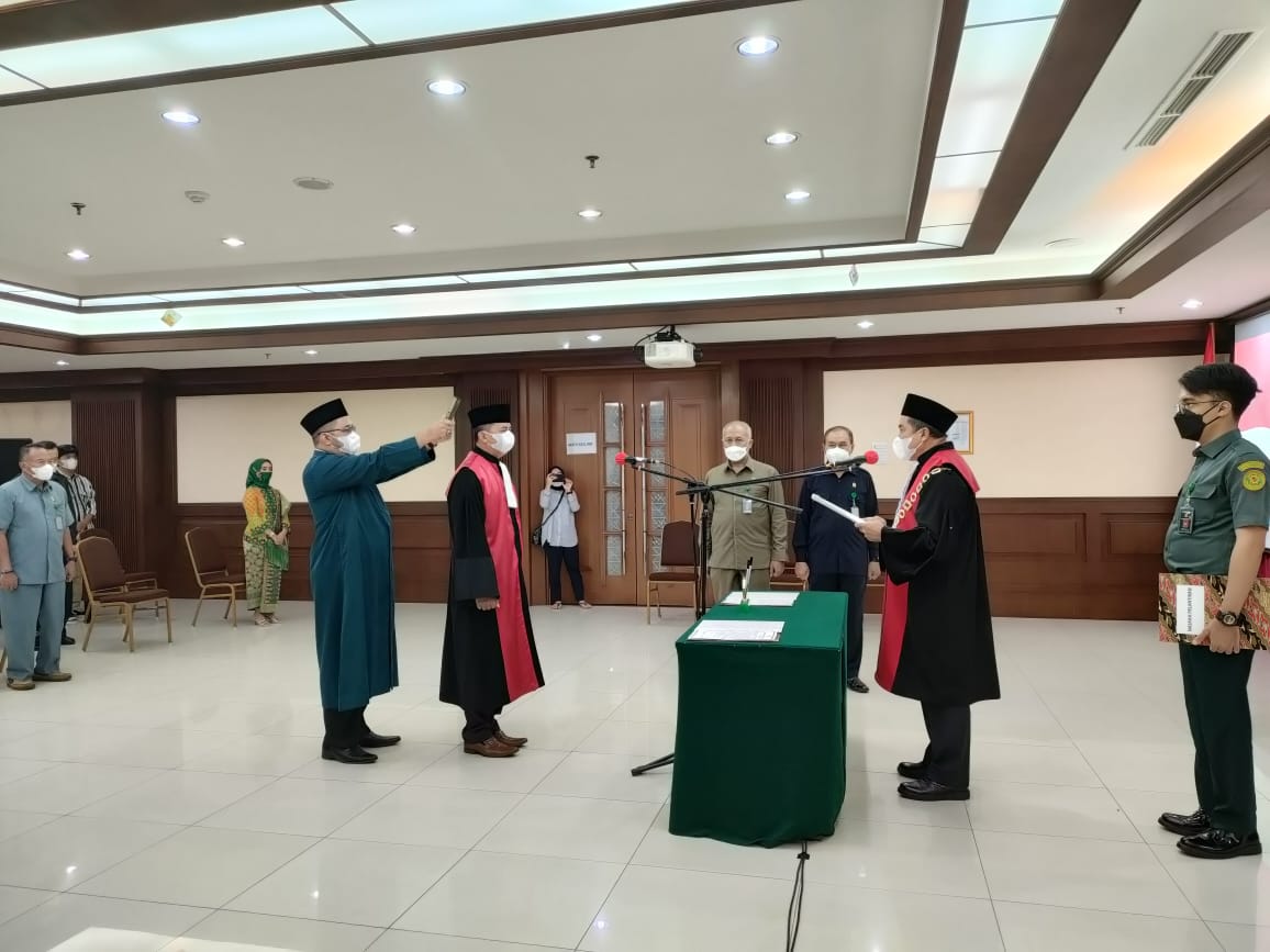 PELANTIKAN-PENGAMBILAN SUMPAH JABATAN HAKIM ADHOC TPK