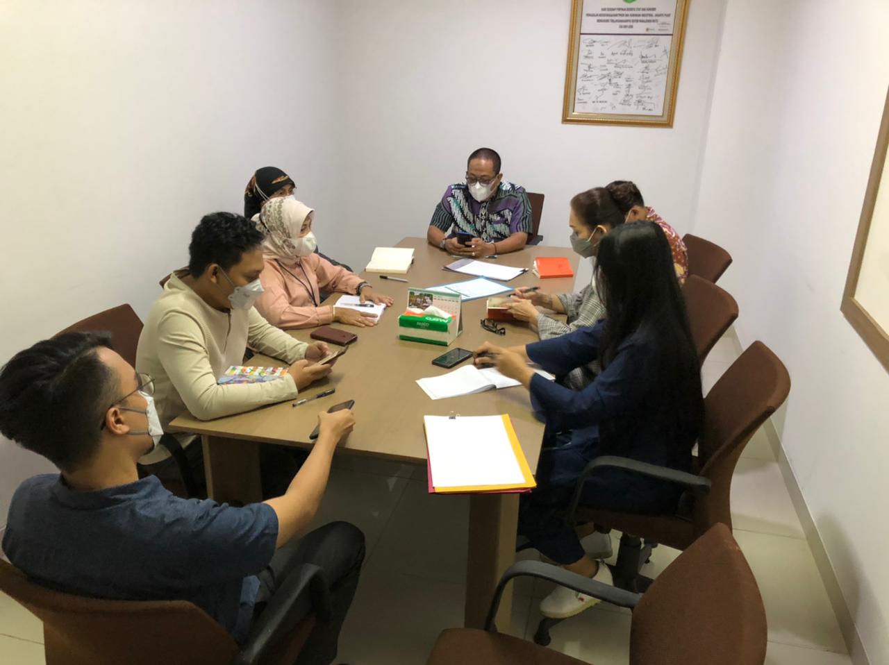 RAPAT BULANAN BIDANG KESEKRETARIATAN PERIODE JUNI 2021