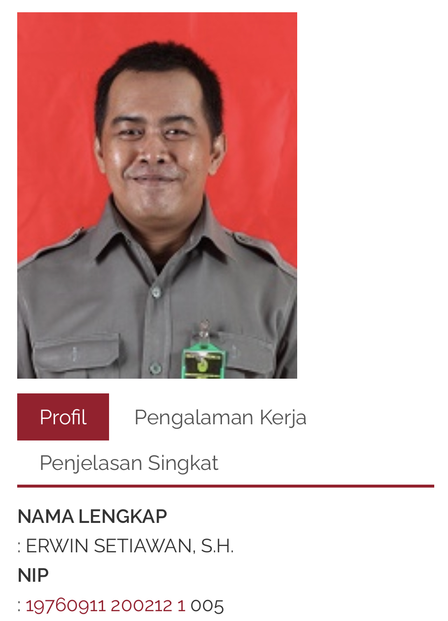 PELANTIKAN DAN PENGAMBILAN SUMPAH JABATAN Bpk. ERWIN SETIAWAN, S.H., Sebagai JURU SITA pada PN DENPA