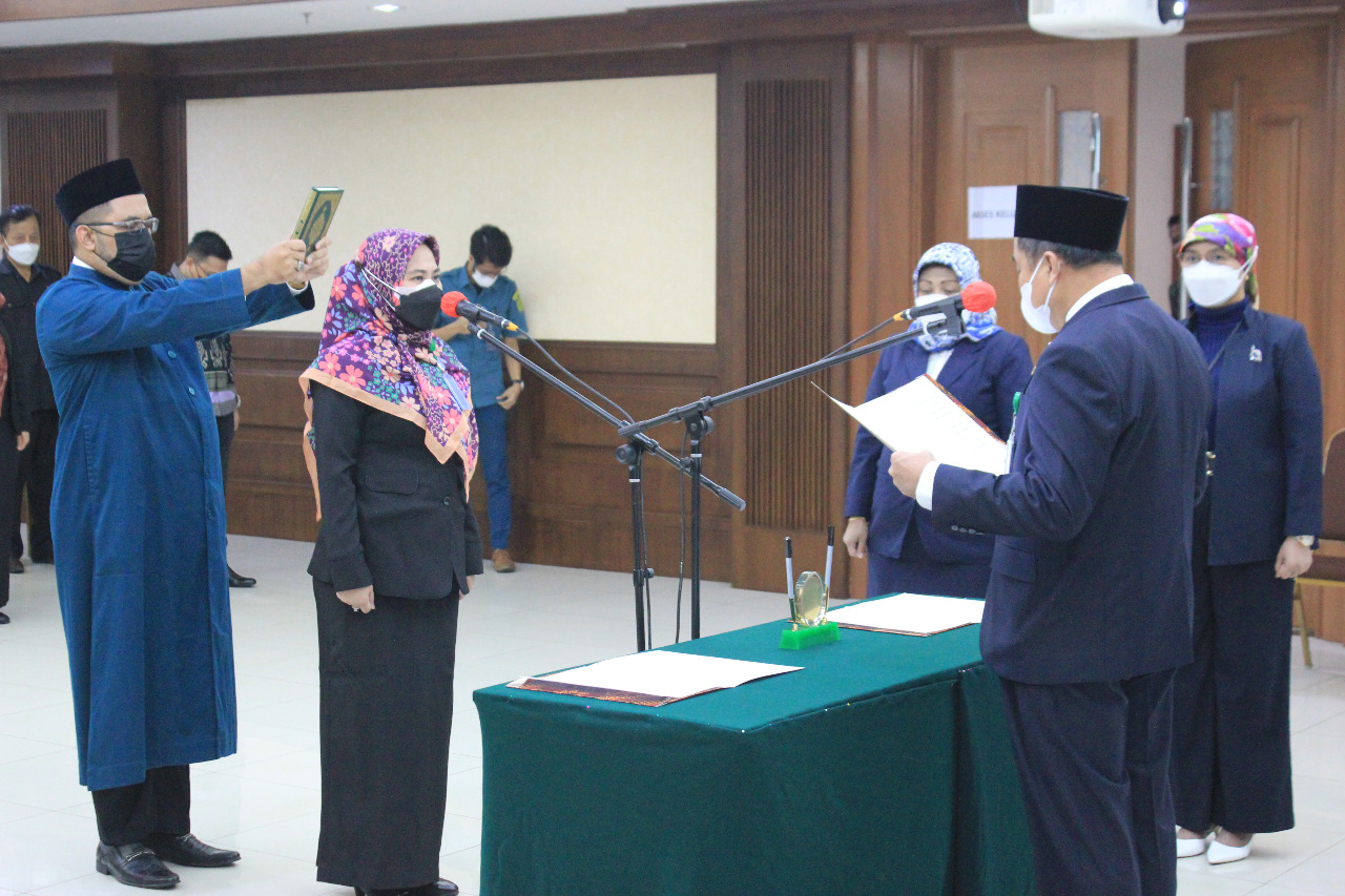 PELANTIKAN & PENGAMBILAN SUMPAH JABATAN KASUBBAG PTIP