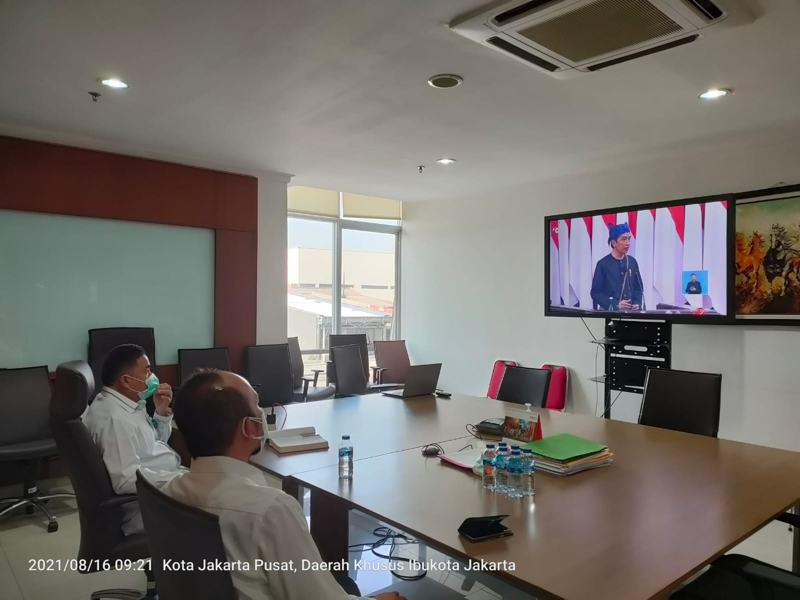 PIDATO PRESIDEN PADA SIDANG TAHUNAN MPR RI TAHUN 2021