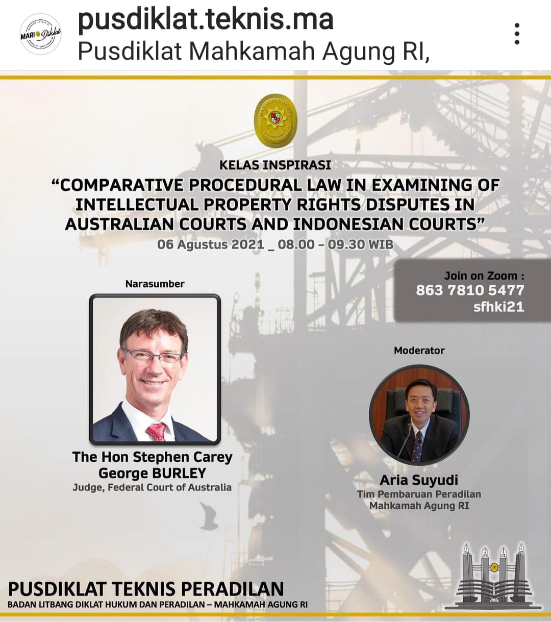 KELAS INSPIRASI : HAK KEKAYAAN INTELEKTUAL (HKI)