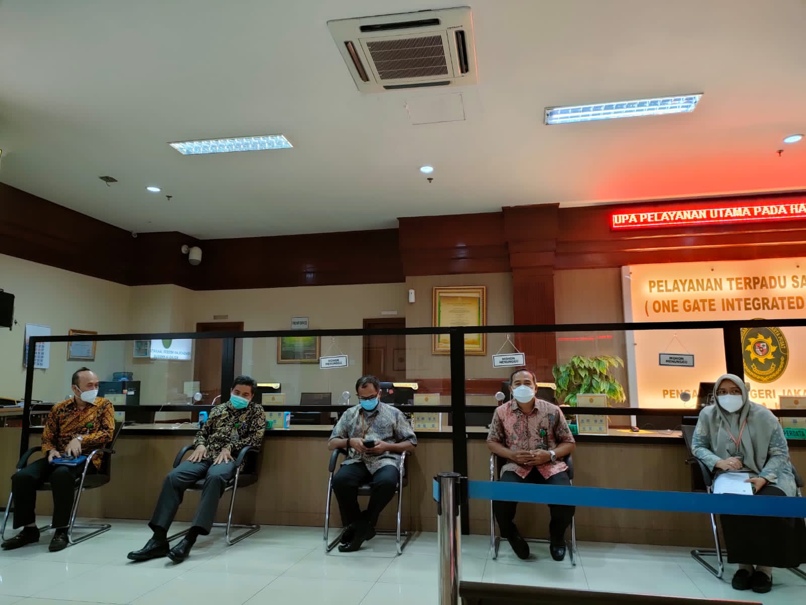 MONITORING EVALUASI (MonEv) dan BRIEFING LAYANAN PTSP