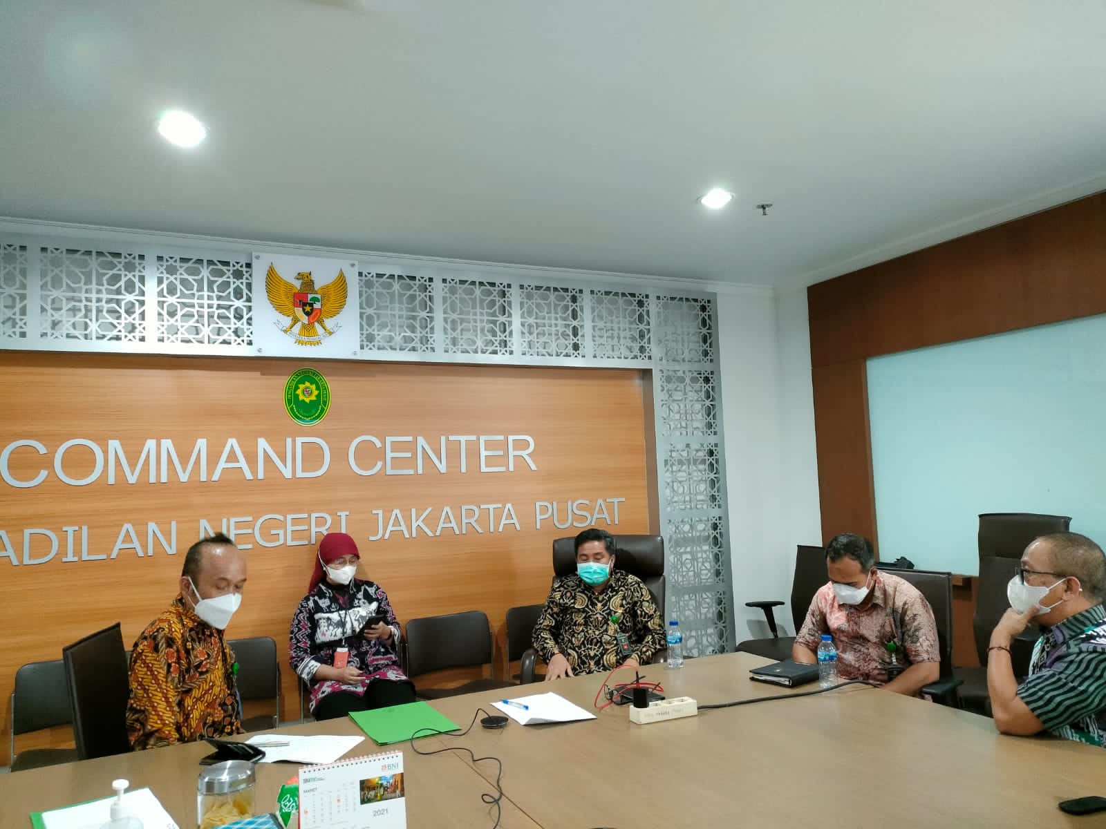 RAPAT TERBATAS - PEMBENTUKAN TIM KIKIS MINUTASI PERKARA