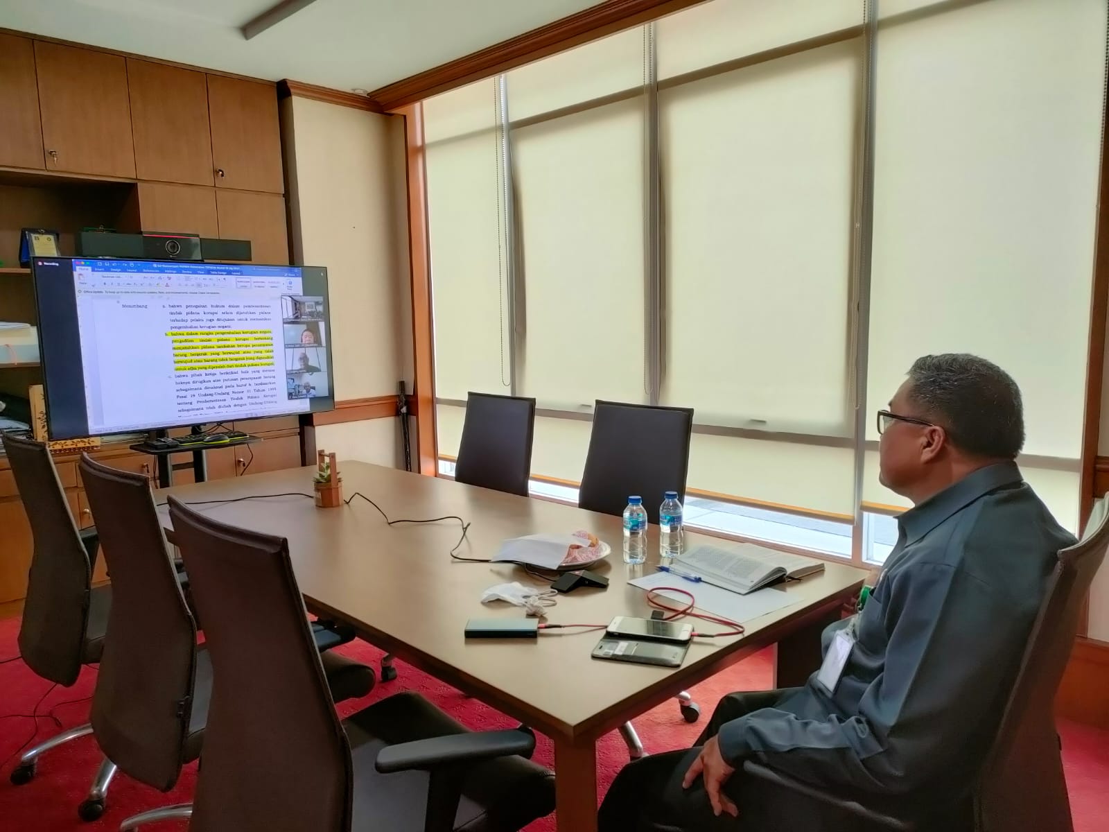 RAPAT POKJA DRAFT PERMA KEBERATAN PUTUSAN TPKOR
