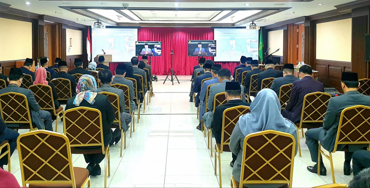 UPACARA PERINGATAN HUT MAHKAMAH AGUNG RI KE-76
