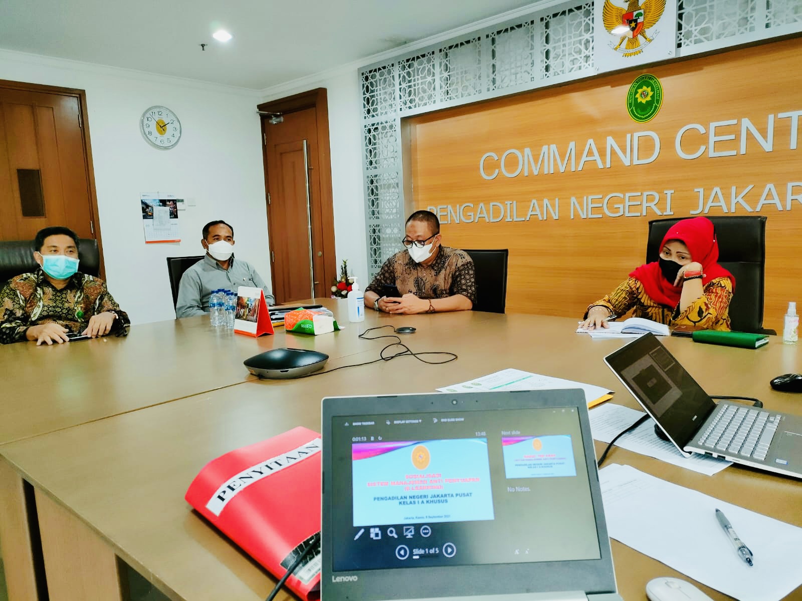 SOSIALISASI e-LEARNING SISTEM MANAJEMEN ANTI PENYUAPAN