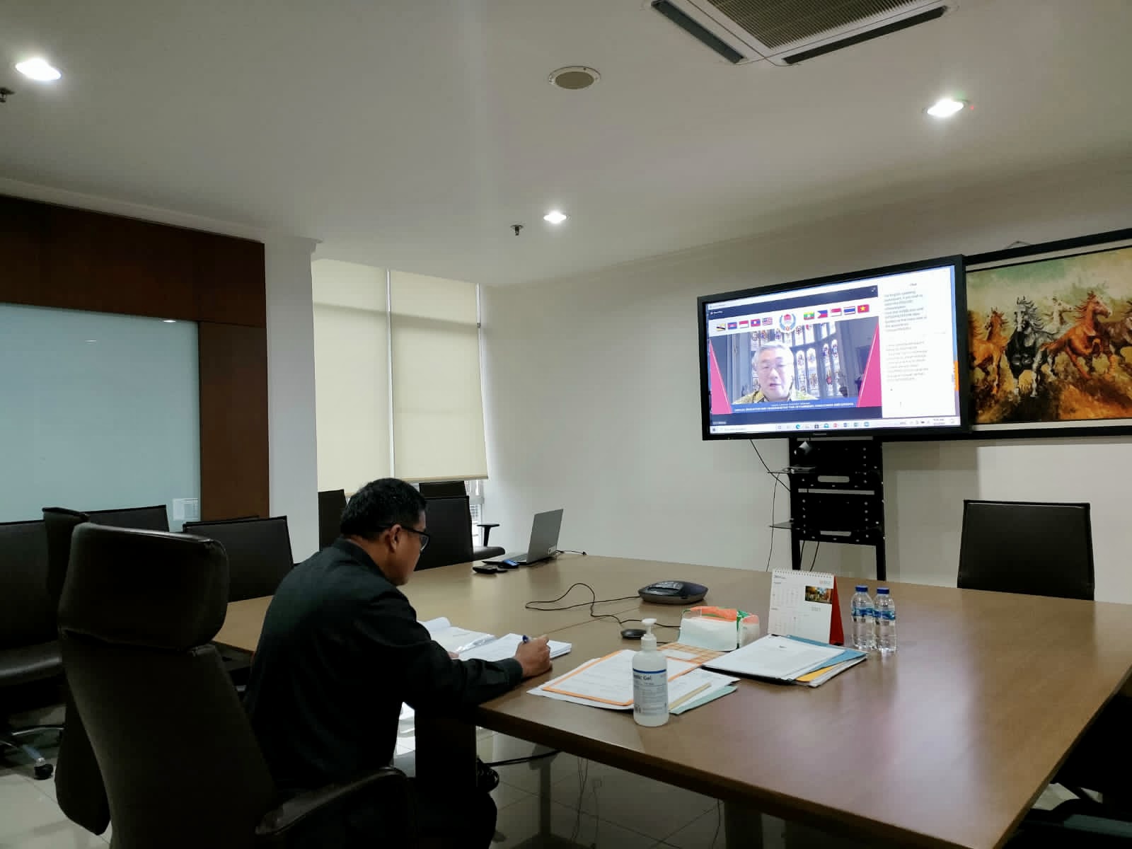 WEBINAR VIRTUAL MAHKAMAH AGUNG se-ASEAN