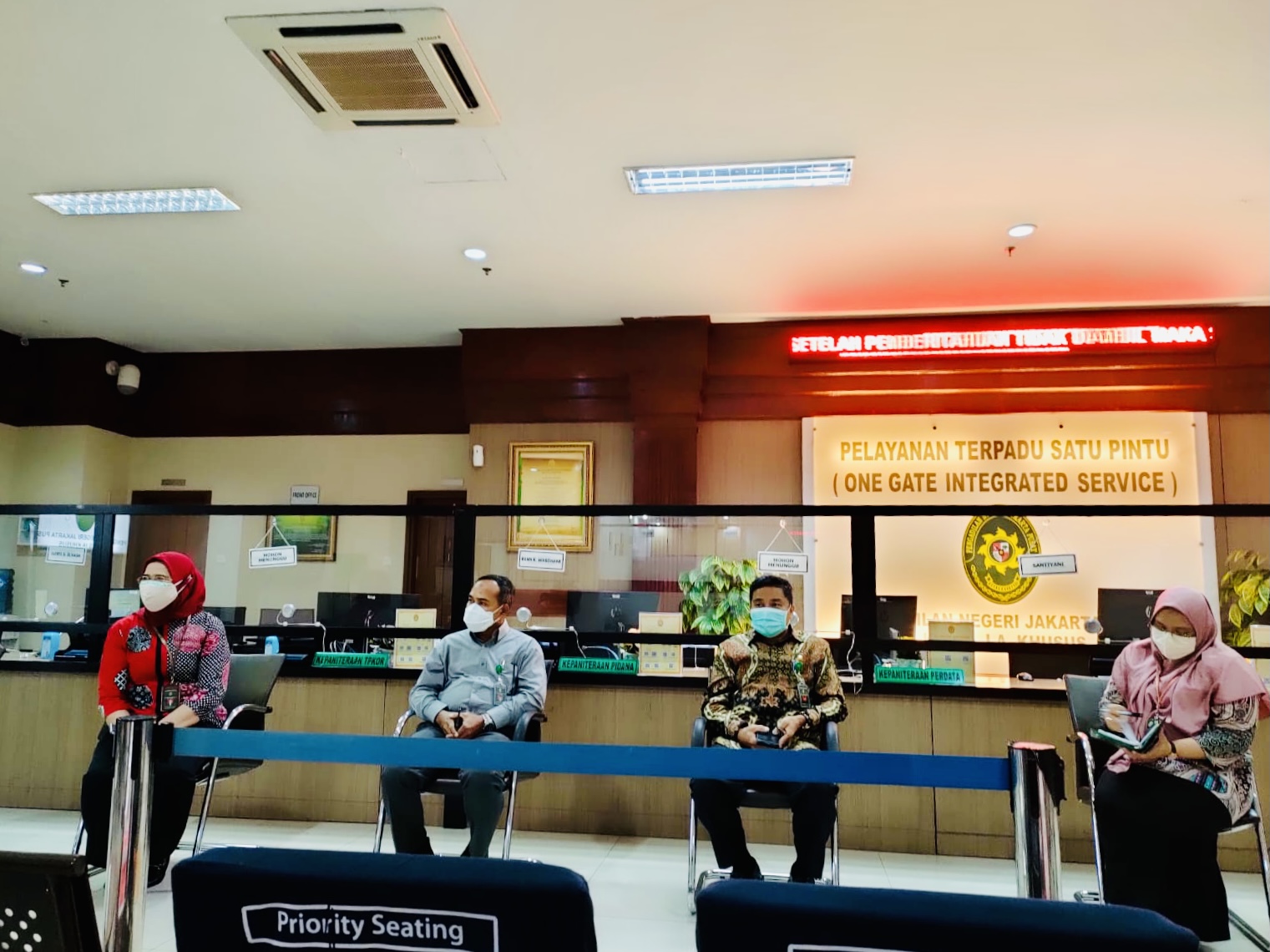 MONITORING EVALUASI (MonEv) & BRIEFING LAYANAN PTSP