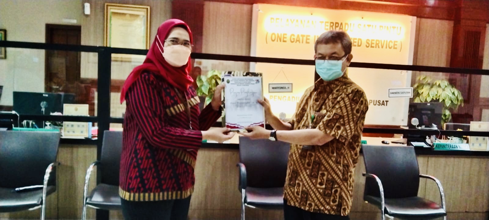 MONEV PELAKSANAAN SURVEI IKM DAN IPAK TRIWULAN III 2021