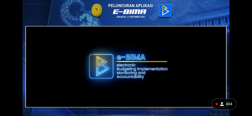 PELUNCURAN APLIKASI e-BIMA oleh YM KETUA MAHKAMAH AGUNG