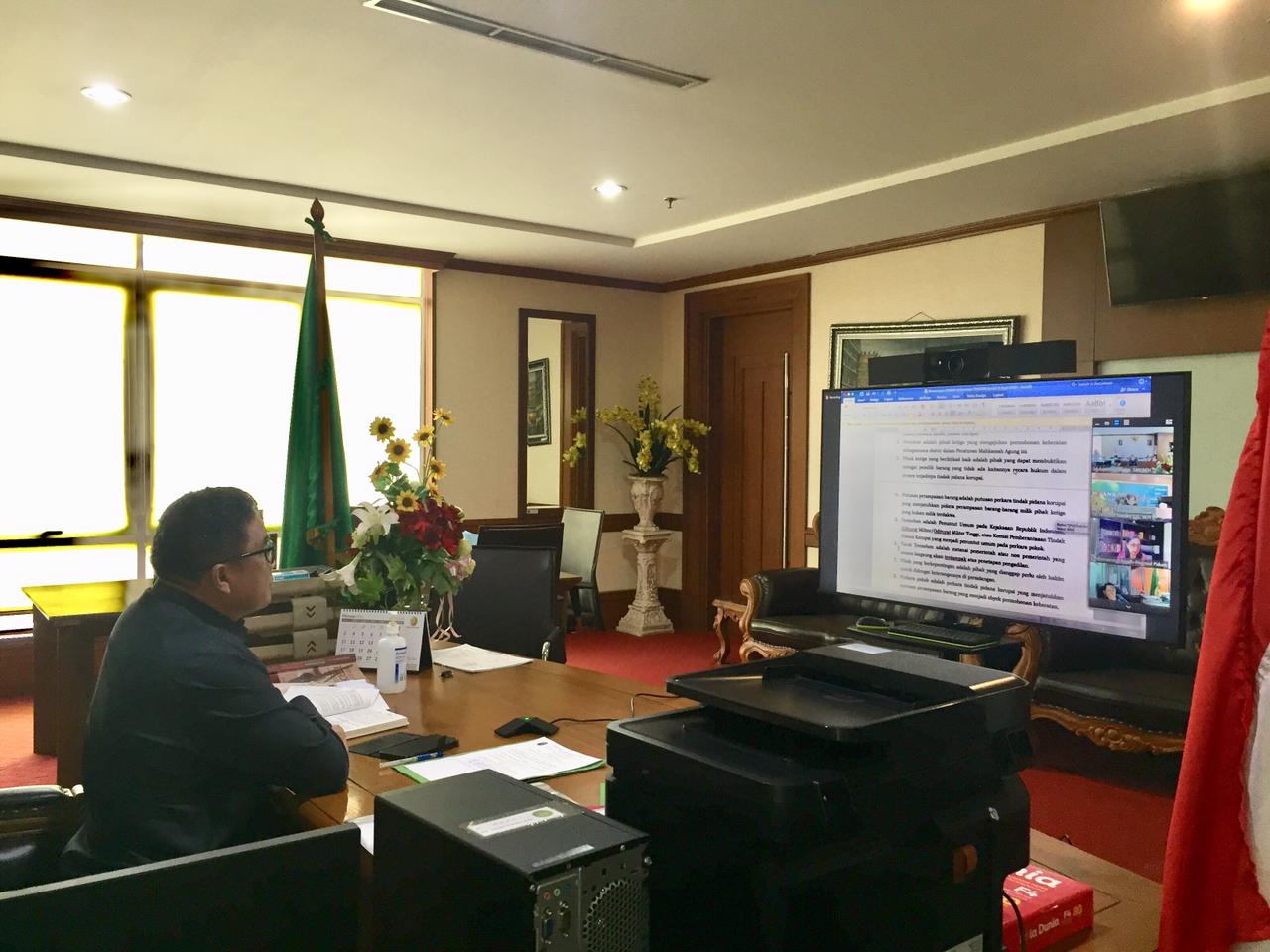 RAPAT POKJA UPAYA HUKUM KEBERATAN PASAL 19 TIPIKOR