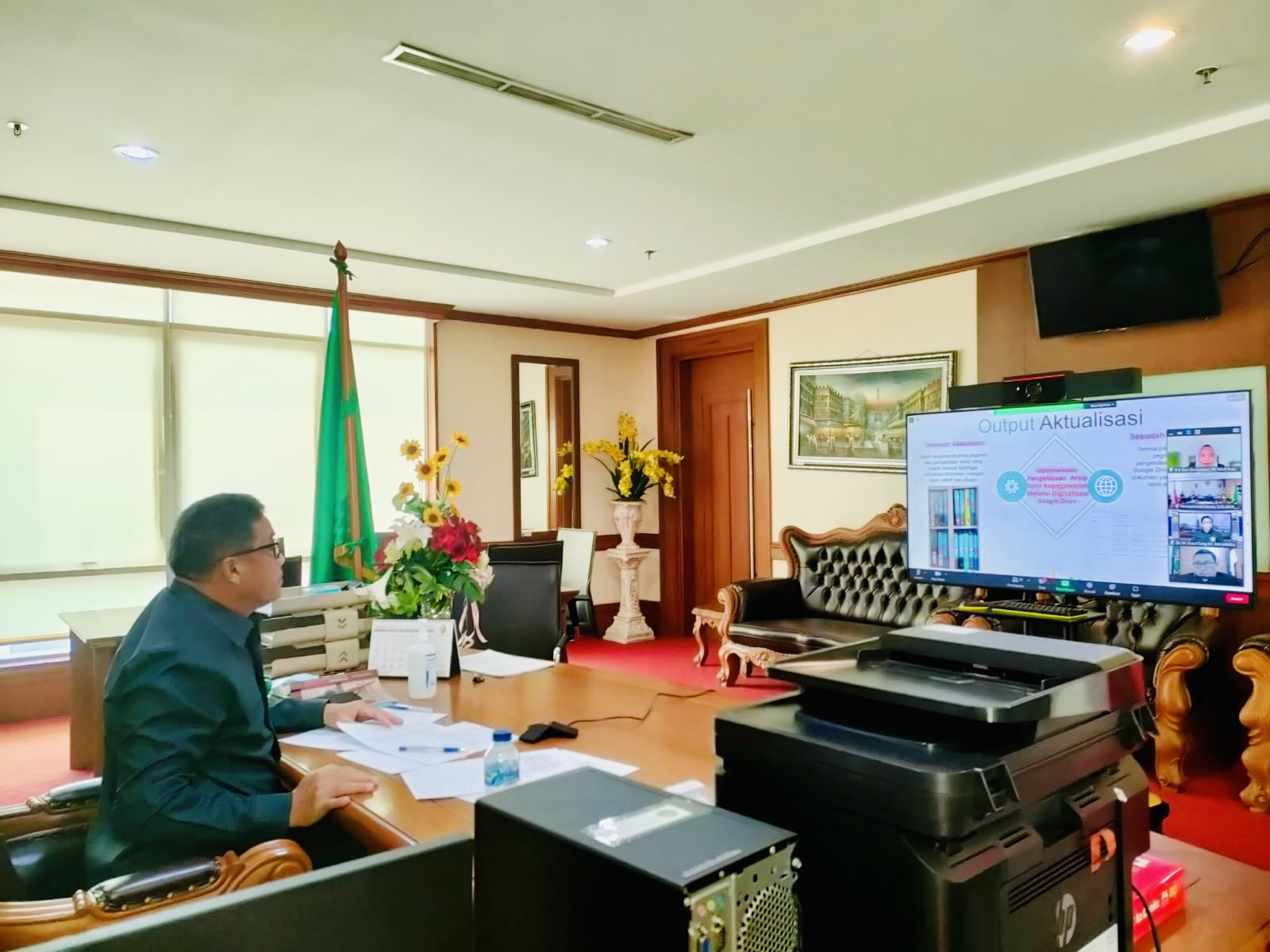 BAPAK KETUA SEBAGAI PENGUJI PADA SEMINAR LATSAR CPNS