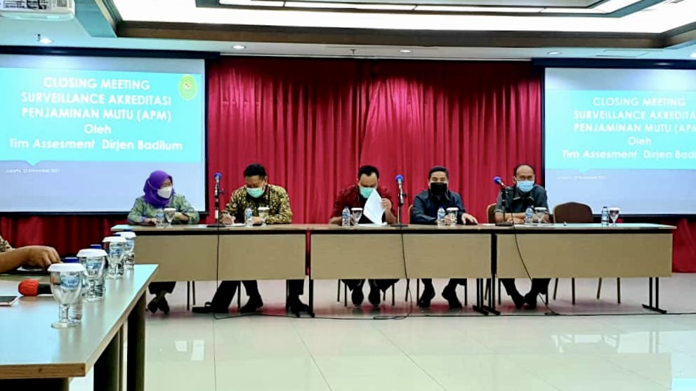 CLOSING MEETING ASSESSMENT SURVEILLANCE APM 2021