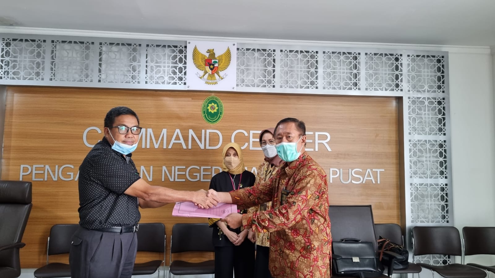 PENYERAHAN LHP TEKNIS PENGGUNAAN ANGGARAN PNBP 2021