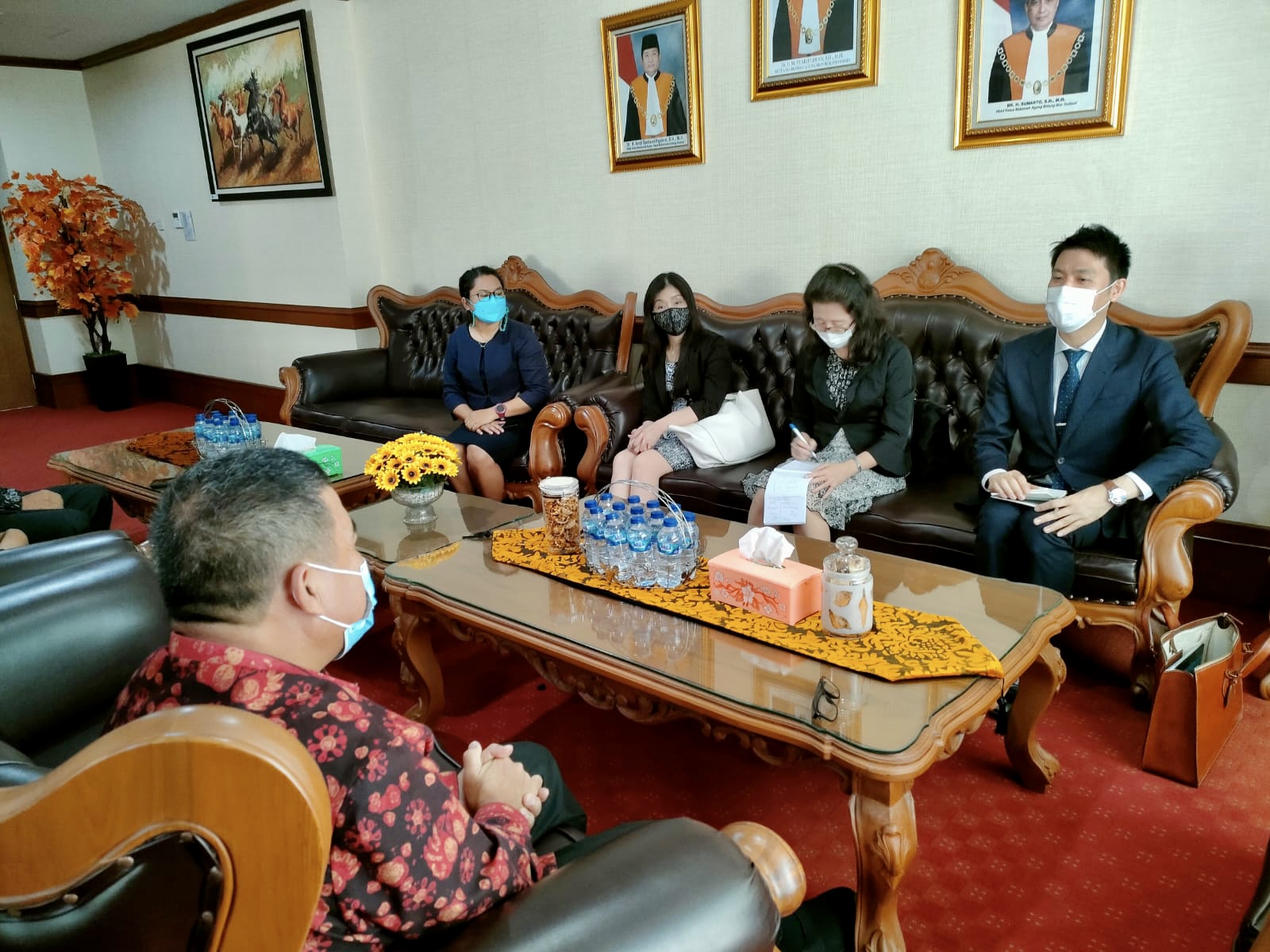 KUNJUNGAN KERJA JAPAN INTERNATIONAL COOPERATION AGENCY
