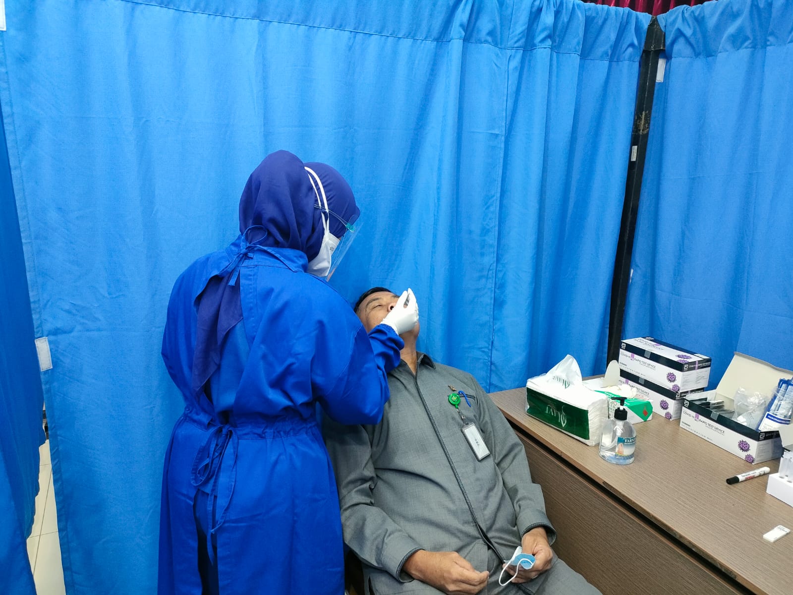 SWAB TEST ANTIGEN MASSAL PERIODE BULAN JANUARI 2022