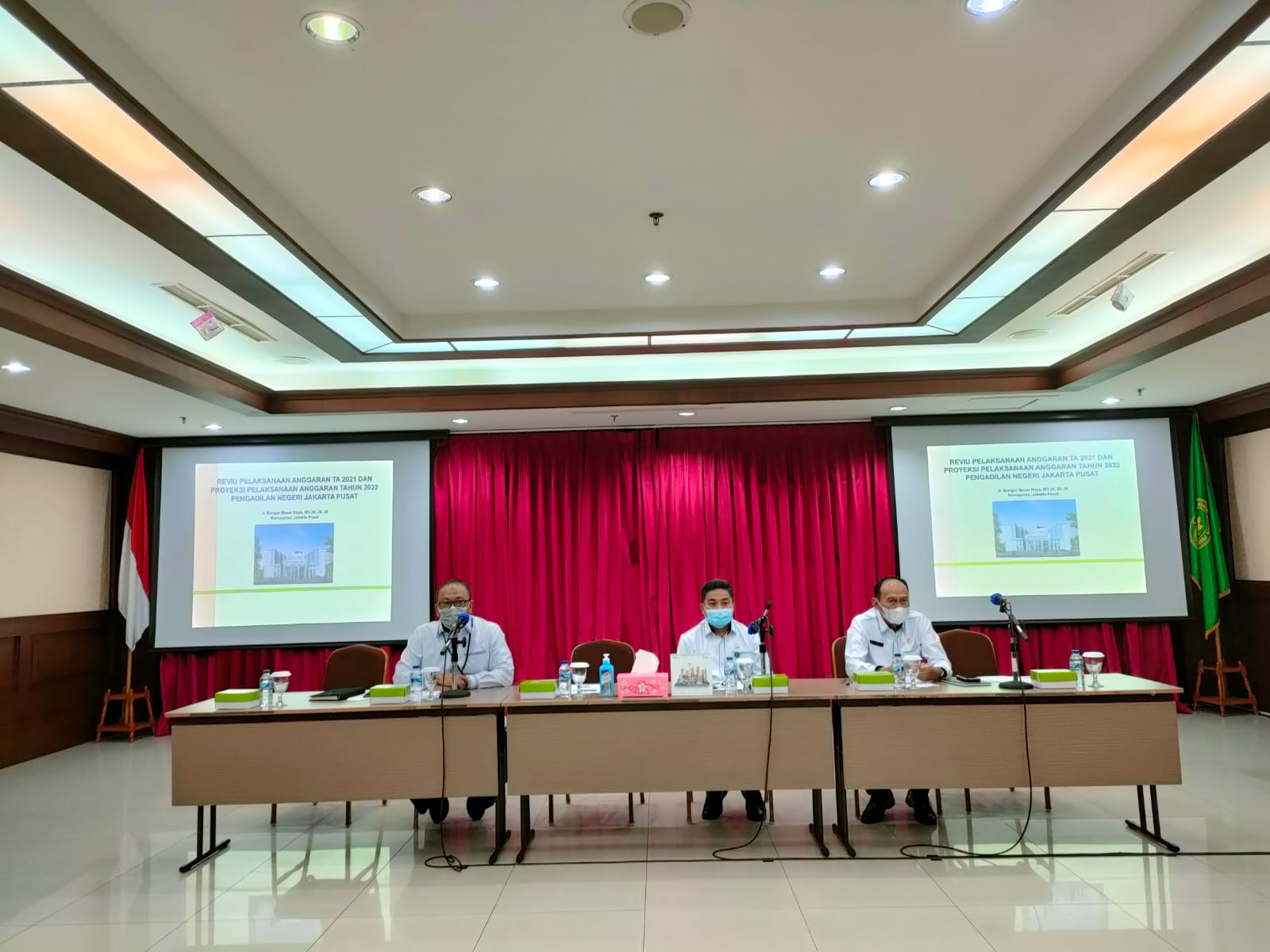 REVIU REALISASI ANGGARAN 2021 & PROYEKSI ANGGARAN 2022