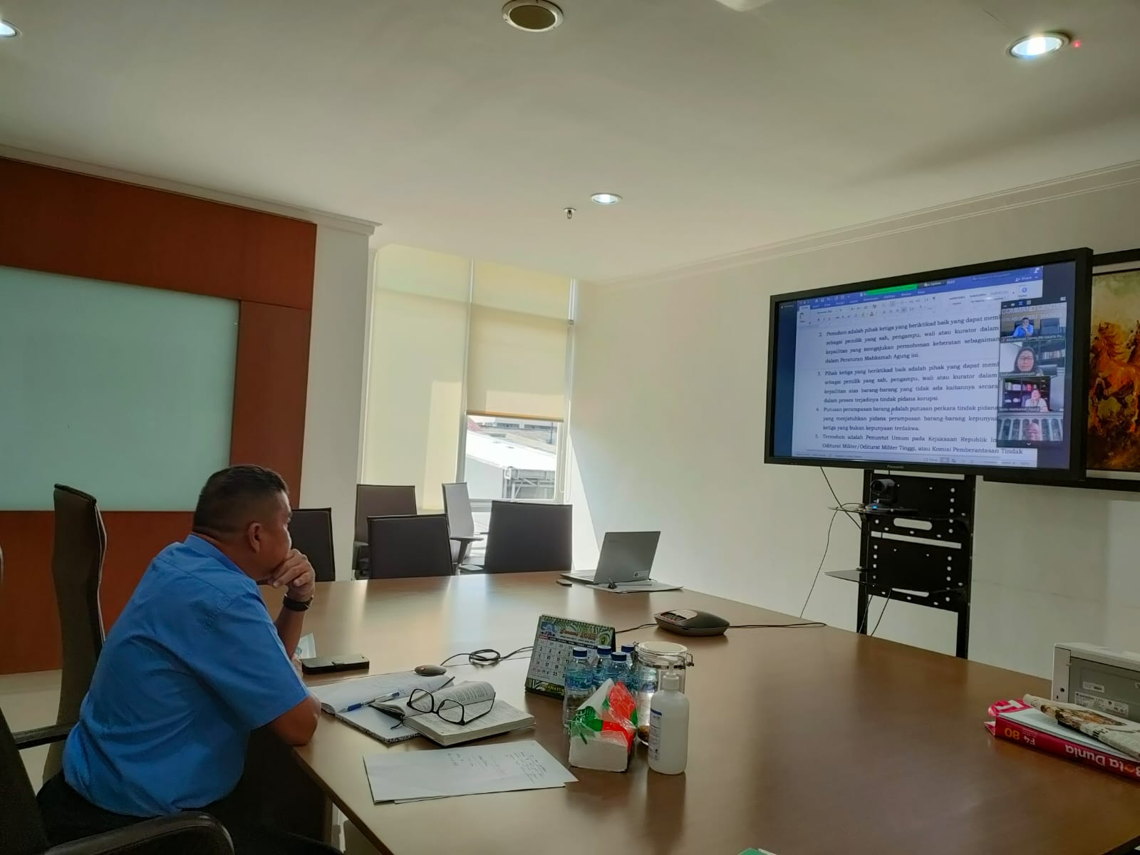 RAPAT KELOMPOK KERJA PERMA KEBERATAN TPKOR PASAL 19